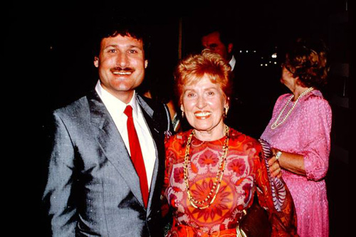 Mrs. George Pal and Arnold Leibovit